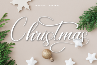 Christmas Font by hl studio