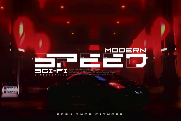 Cyber City Font - Preview 1