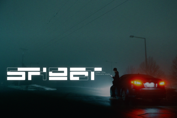 Cyber City Font - Preview 3