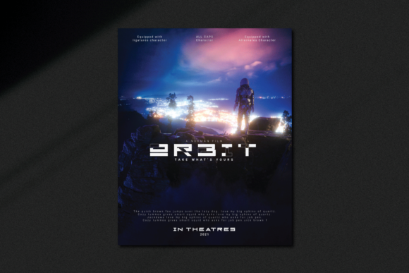 Cyber City Font - Preview 4