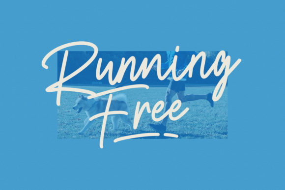 Gradiattes Script Font - Preview 2