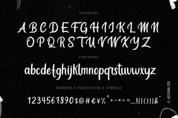 Graisony Font PNG with transparent background - Preview 5