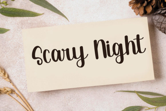 Halloween Font - Preview 1