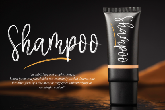 Hamster Signature Font PNG with transparent background - Preview 2