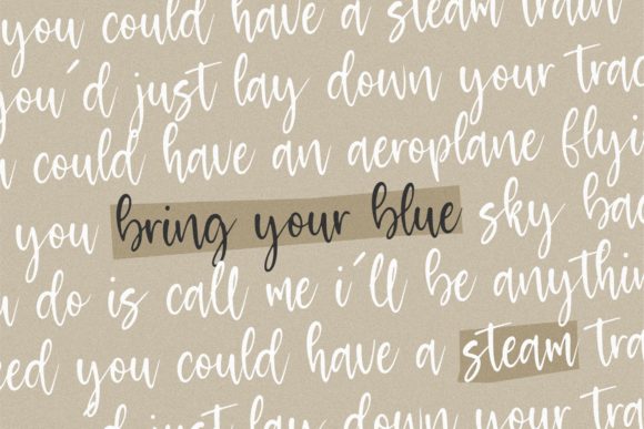 Melodicstar Font PNG with transparent background - Preview 4