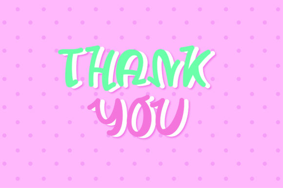 Mini Jelly Font PNG with transparent background - Preview 4