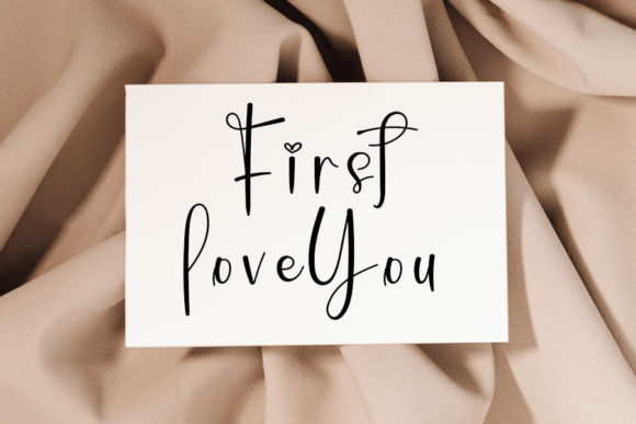Pinky Caramel Font PNG with transparent background - Preview 2