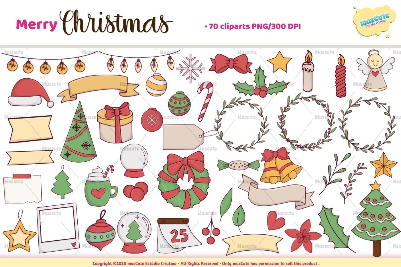 Christmas Bundle Cliparts - photo 2