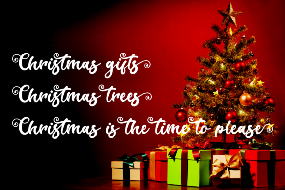 Christmas Spirit Font - Preview 6