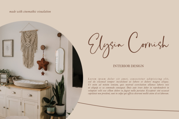 Cinemathic Visualation Font - Preview 3