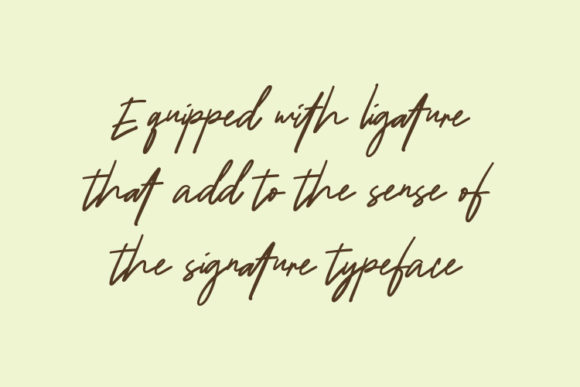 Holland Signature Font - Preview 4