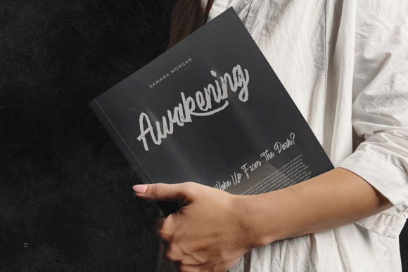 Lubang Hitam Font font preview - 5