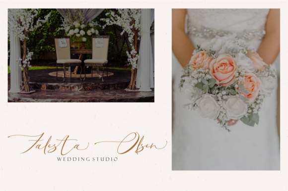 Santhania Font font preview - 1