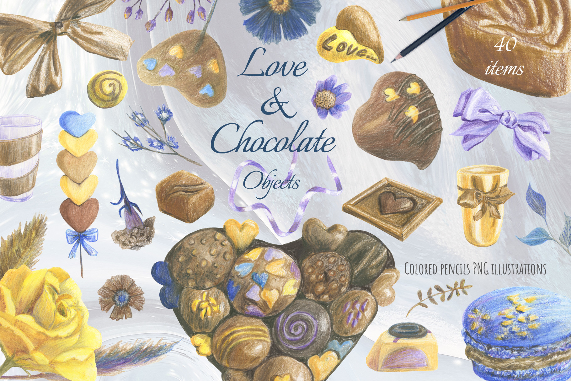 Valentine's Chocolates Objects