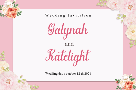 Brilliat Script Font - Preview 1
