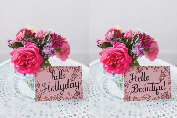 Brilliat Script Font - Preview 6