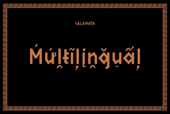 Calamata Font - Preview 3