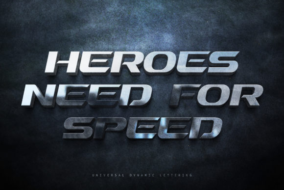 Car Font - Preview 2