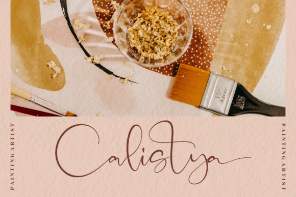 Catalistefa Signature Font - Preview 2