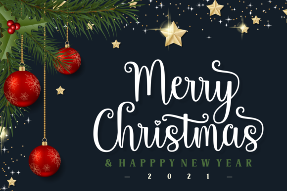 Christmas Memory Font - Preview 1