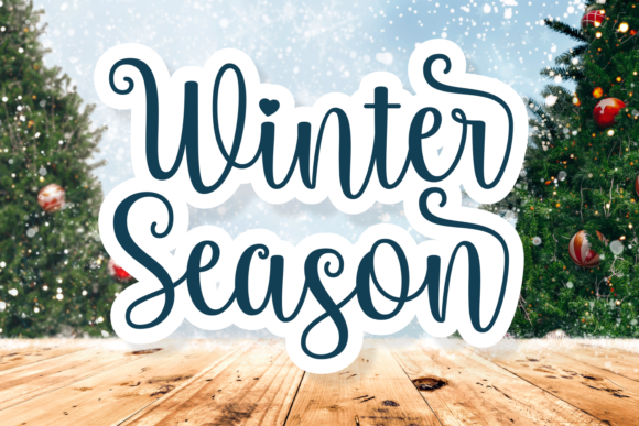 Christmas Memory Font - Preview 3