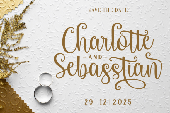 Christmas Memory Font - Preview 4
