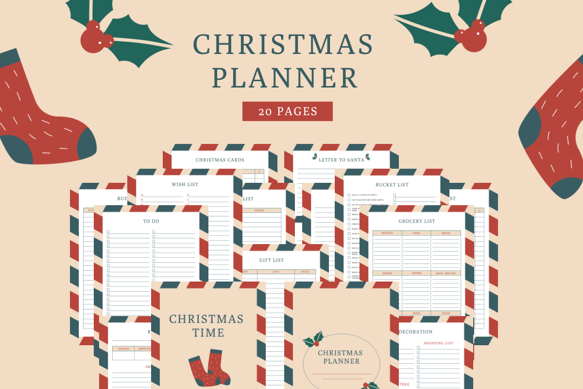 Christmas Planner Printable