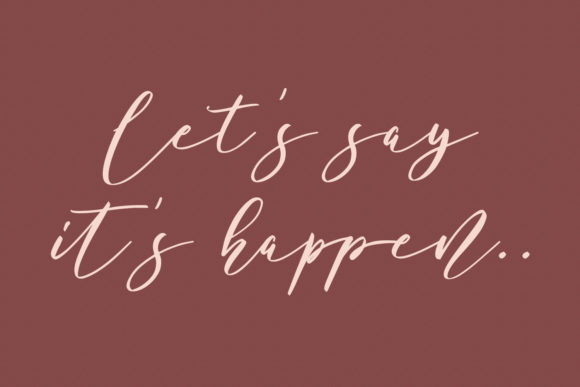 Combuslane Script Font - Preview 2