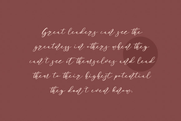 Combuslane Script Font - Preview 6