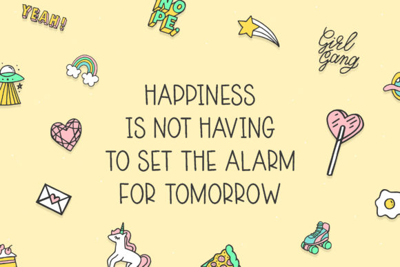 Daily Journal Font - Preview 4