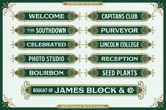 Gibswing Font PNG with transparent background - Preview 5