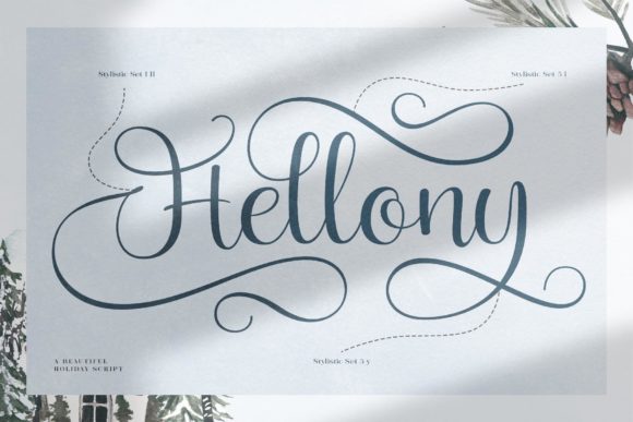 Hellony Font - Preview 5