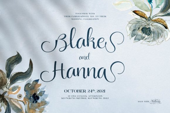 Hellony Font - Preview 6