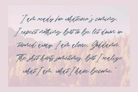 Intellections Script Font - Preview 1