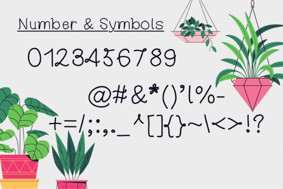 Miracle of Nature Font font preview - 5