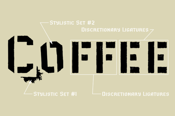 Old Depot Font PNG with transparent background - Preview 3