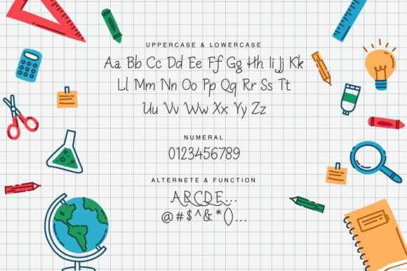 Restu Font PNG with transparent background - Preview 1