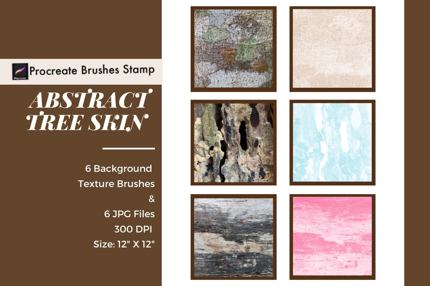 Abstract Tree Skin Procreate Brushes Graphic by TANVARA DIGITAL ART ...