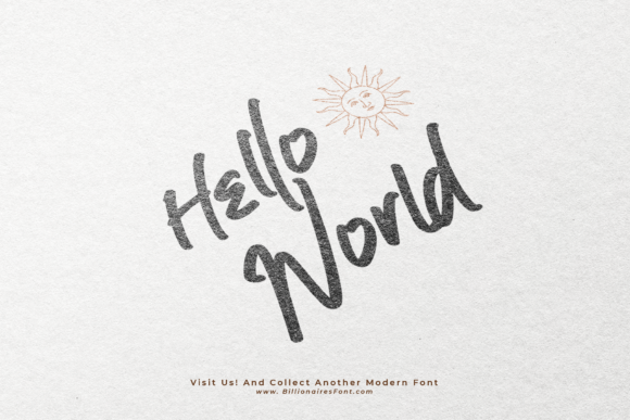 Bought Something Font - Preview 6