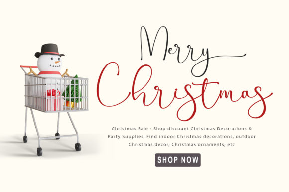 Christmas Praise Font PNG with transparent background - Preview 1