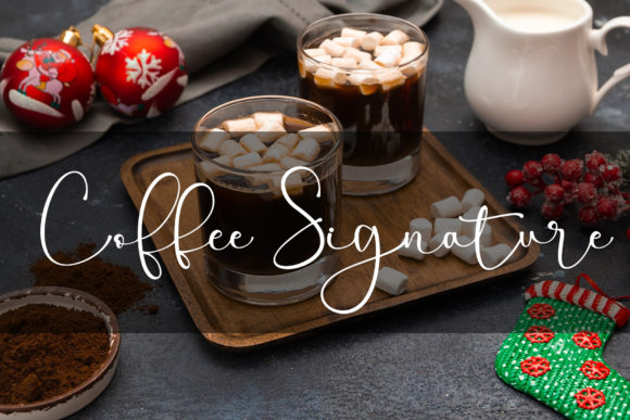 Christmas Praise Font PNG with transparent background - Preview 4