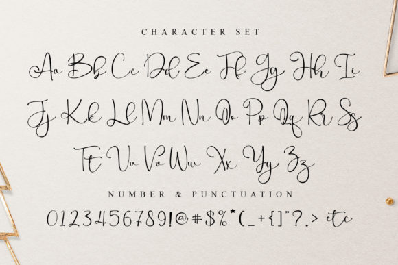 Christmas Praise Font PNG with transparent background - Preview 6
