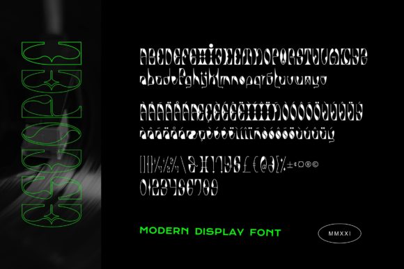 Escopel Font - Preview 4