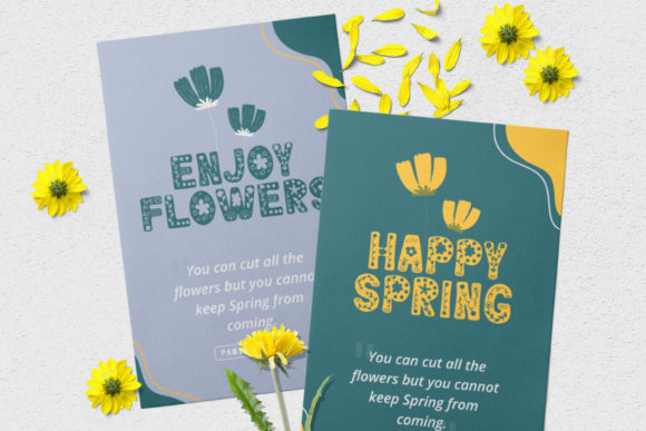 Floralistya Font - Preview 2