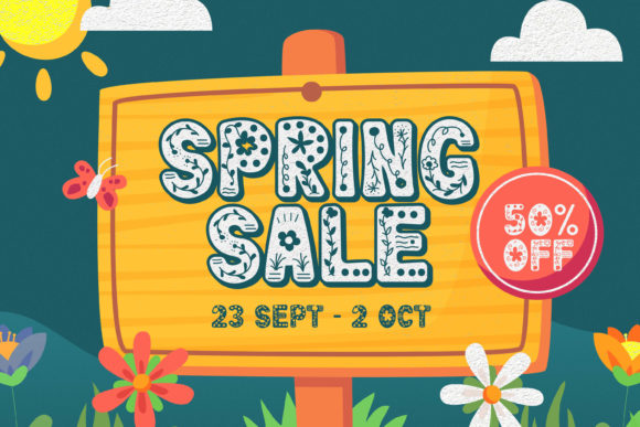 Floralistya Font - Preview 3