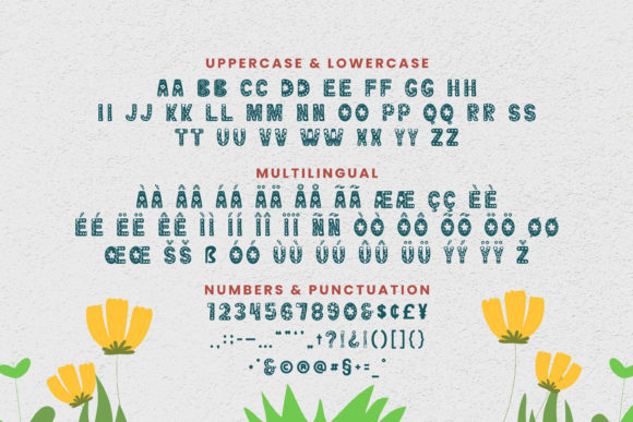 Floralistya Font - Preview 4