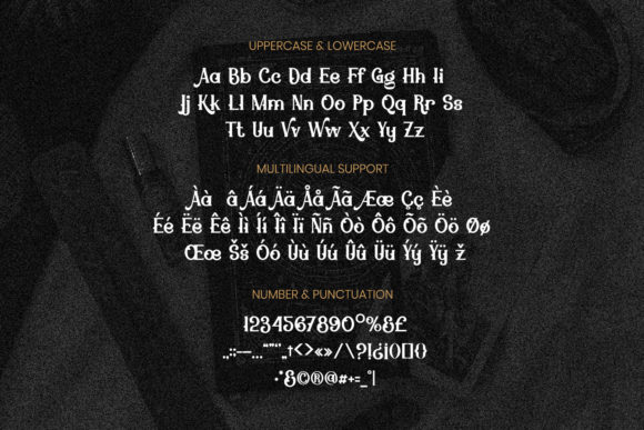 Forever Font PNG with transparent background - Preview 4