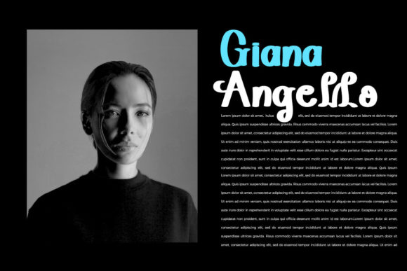 Hanetty Font - Preview 2