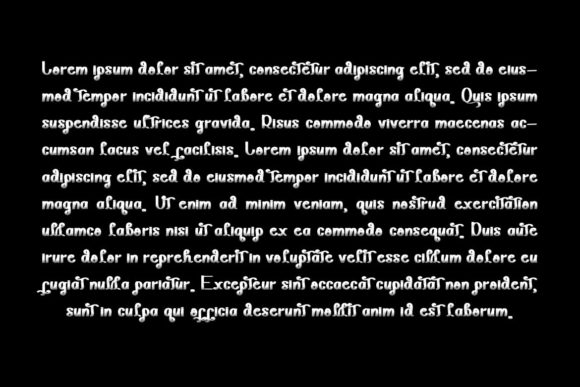 Hanetty Font - Preview 5