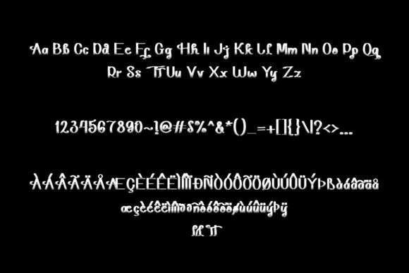 Hanetty Font - Preview 6